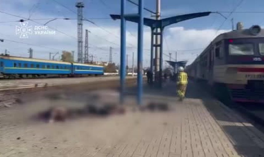 Dnipro'daki banliyö istasyonuna iha saldırısı: 13 ölü