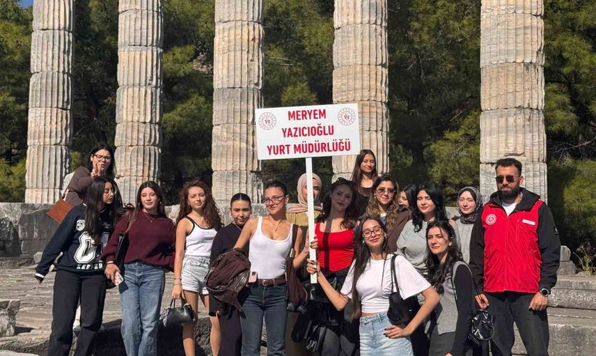 Gençler Aydın'da tarih ve doğayla kaynaştı