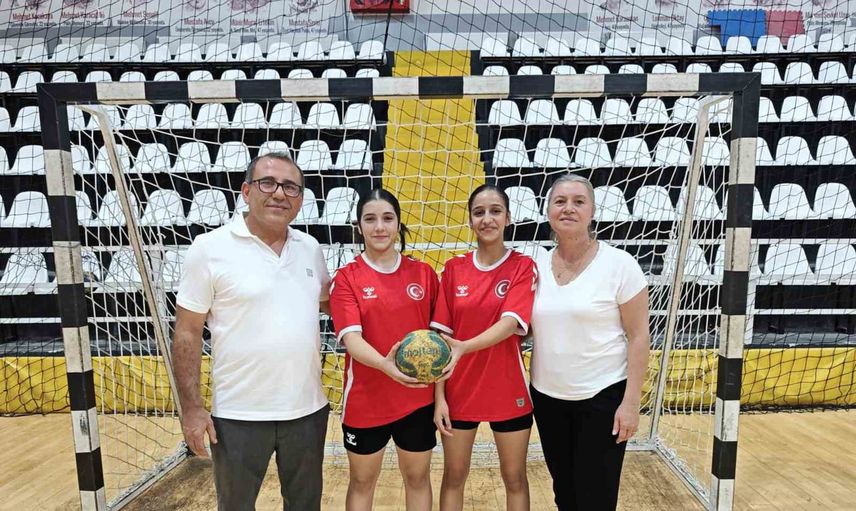 Elazığ'ın yetenekleri Aksaray'da: iki genç hentbolcu ve antrenör U15 kampına davet edildi