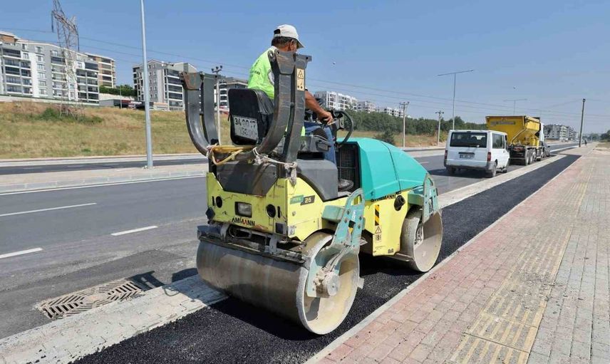 Nilüfer'e 800 metrelik bisiklet yolu: Atlıçayır Bulvarı'nda alternatif ulaşım güçleniyor