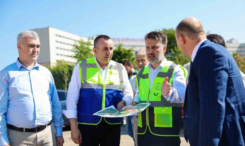Bursa şehir hastanesinde otopark açılışı trafiği rahatlattı