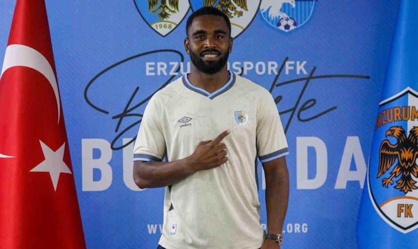Erzurumspor kadrosuna deneyimli Surinamlı Gyrano Kerk