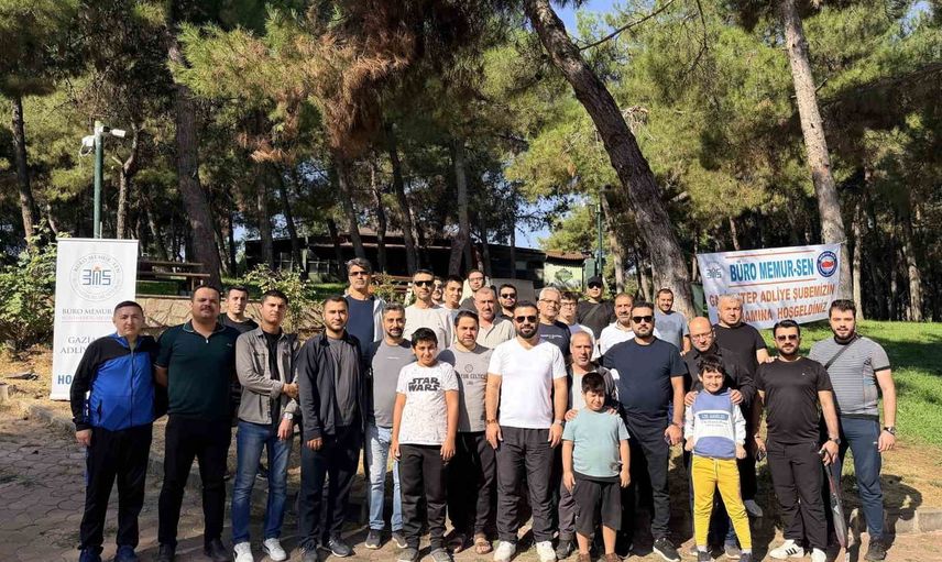 Yargıya kısa mola: adliye personeli aileleriyle doğada enerji depoladı