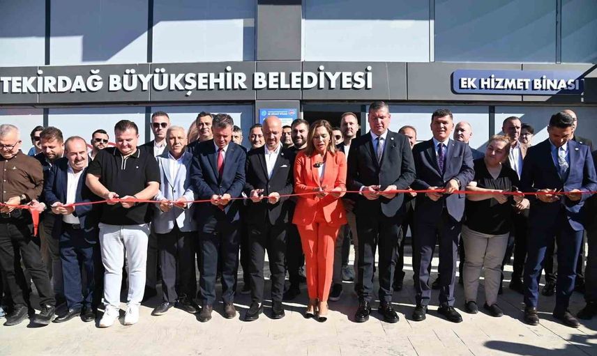 Tekirdağ Büyükşehir'den Ergene'ye çifte yatırım: TEK Market ve ek hizmet binası