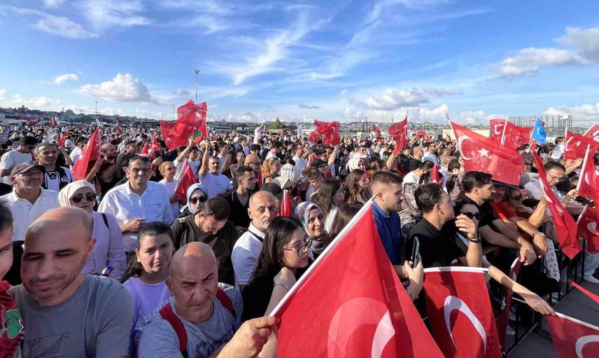 Yenikapı semalarında SOLOTÜRK'ün zafer coşkusu