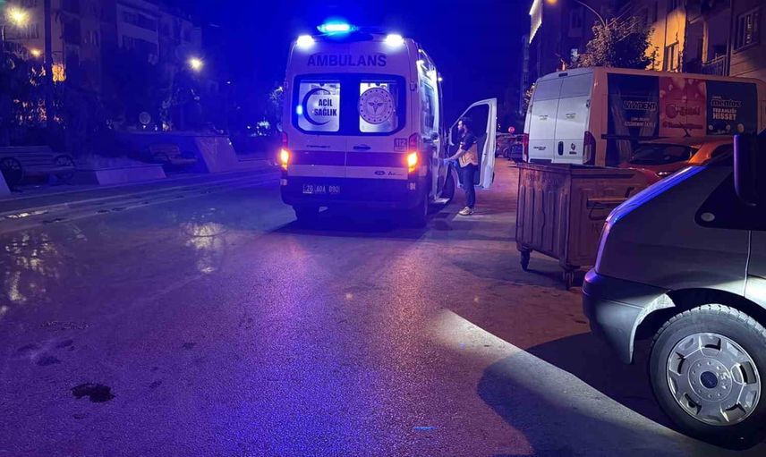Kiralık scooterla düşüp sızan kadın Eskişehir'de hastaneye sevk edildi