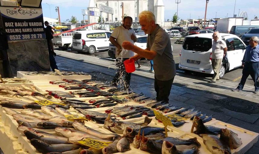 Balıkçılar 'vira bismillah' diyerek açıldı, palamut tezgahlarda yerini aldı