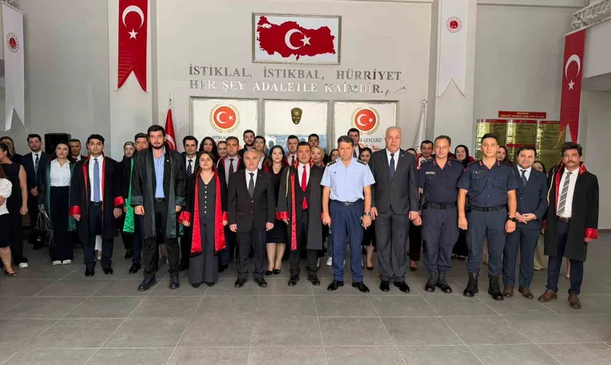 anamur'da adli yıl açılışı ve gecikmeyen yargı vurgusu