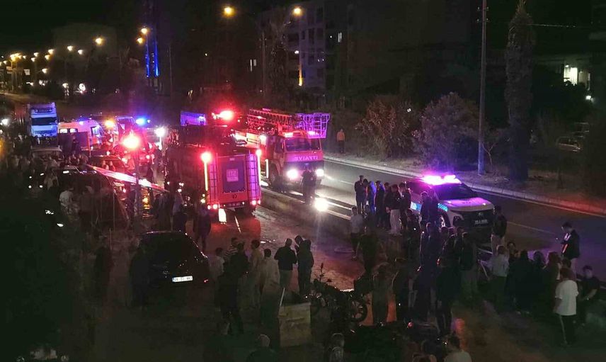 Uykuda uyanış: Aydın'da apartman yangınında 5 kişi dumandan etkilendi