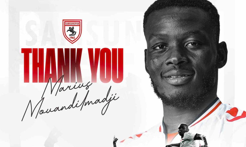 Samsunspor'da unutulmaz iz bırakan Mouandilmadji'ye veda