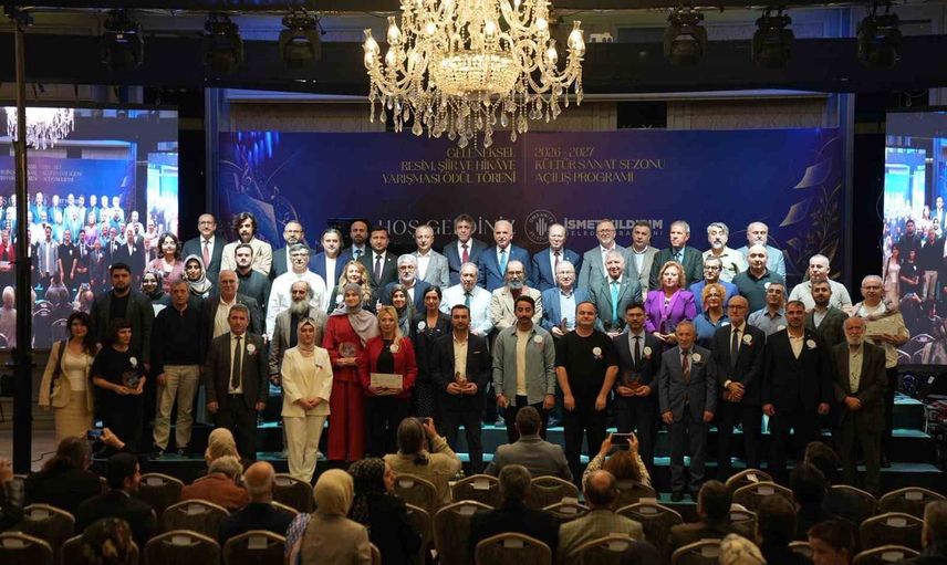 Ümraniye'de sanat sezonu 22. yarışmaların ödülleriyle şekillendi