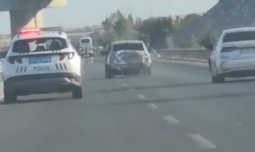 Edirne'de kaçış bariyerleri aşıp iki ayrı kazayla sonlandı