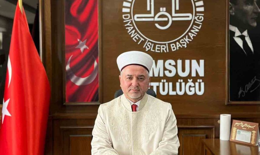 Samsun'da yeni il müftüsü Hasan Güneş görevi devraldı
