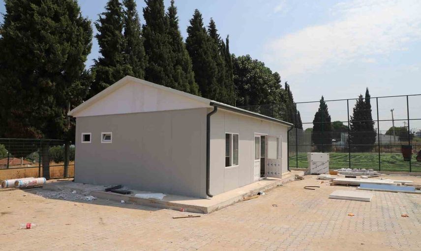 Avşar mahallesine modern ve işlevsel halı saha