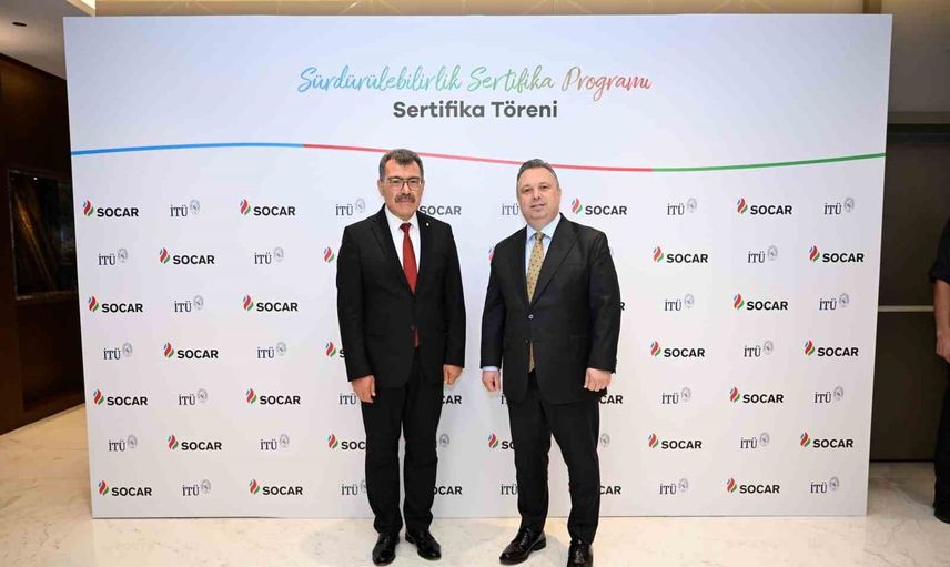 Sürdürülebilirlikte yetkinlik geliştiriliyor: SOCAR Türkiye ve İTÜ sertifika programını tamamladı