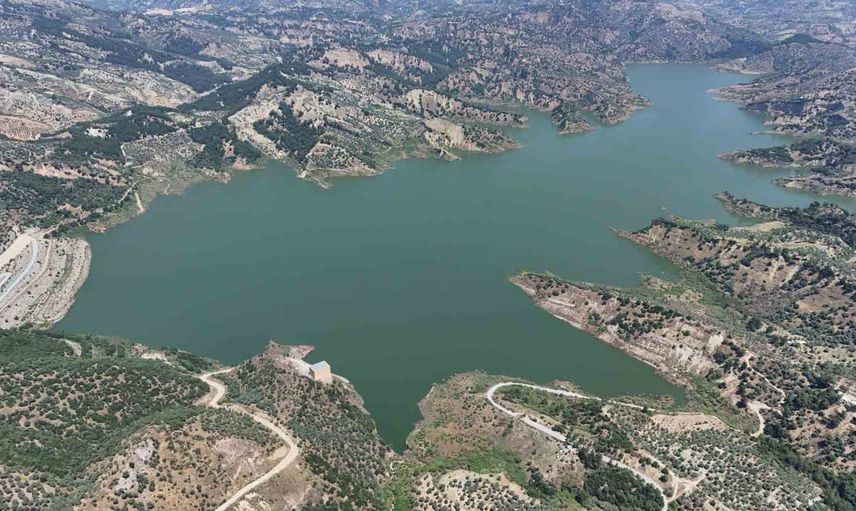 Aydın'da barajlar yağışla canlandı, doluluk yıllık yüzde 330 arttı