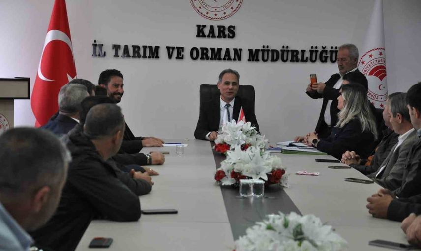 Kars'ta suni tohumlama yetkisi birliğe devredildi, hedef verim ve ıslah