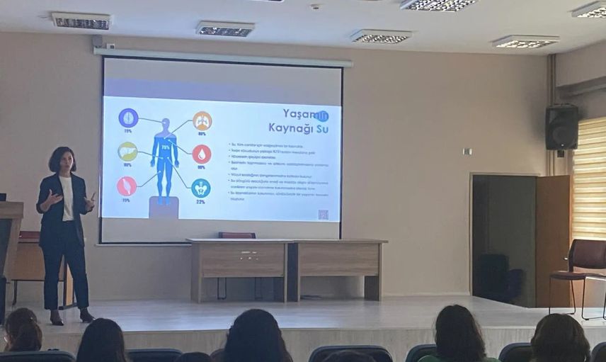 Sinop'ta liselilere suyu verimli kullanma bilinci aşılanıyor