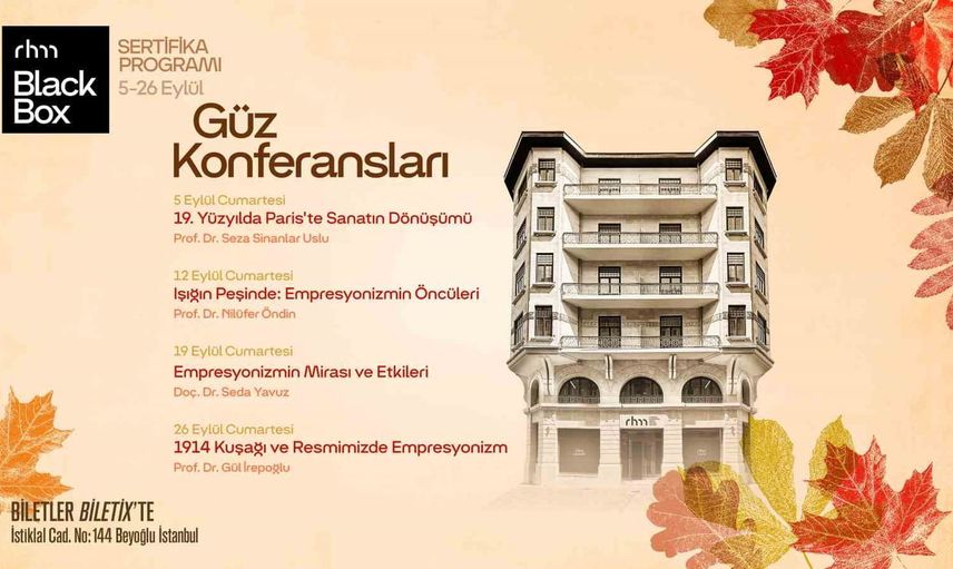 Empresyonizmin izinde: Türkiye İş Bankası Resim Heykel Müzesi'nde güz konferansları başlıyor