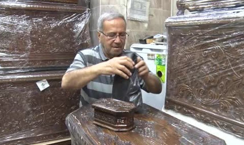 Çeyizin saklandığı el yapımı sandıklarla 65 yıldır Gaziantep'e şekil veren usta