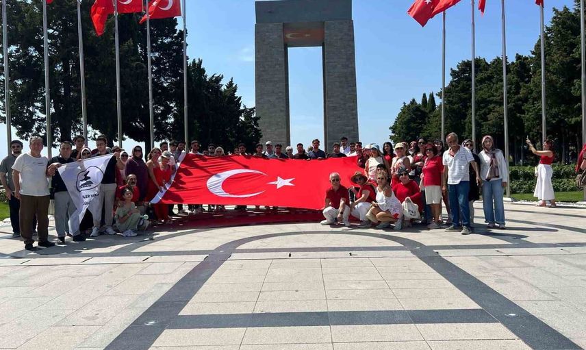 Adıyamanlı gençler Çanakkale'den Akçay'a tarihi ve kültürel mirası keşfetti