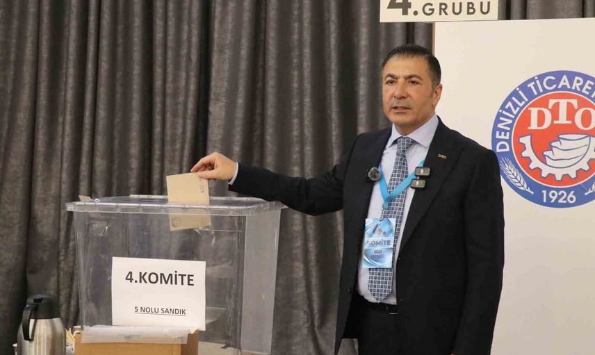 Seçim günü Denizli Ticaret Odası'nda yüksek katılım ve proje vurgusu