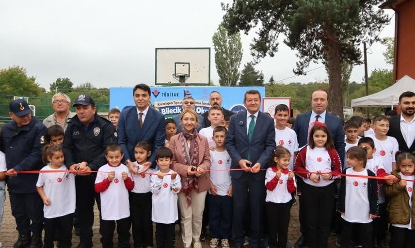 Köy okulunda dokuz atölye ile bilim ve teknoloji rüzgarı