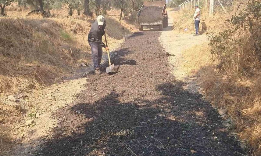 Sultanhisar’da ulaşımı rahatlatacak bin metrekarelik parke çalışması sona erdi