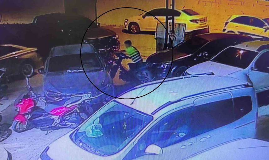 Reyhanlı'da pusu düzenleyen hırsızın 14 yaşında olduğu kameralarda belirlendi