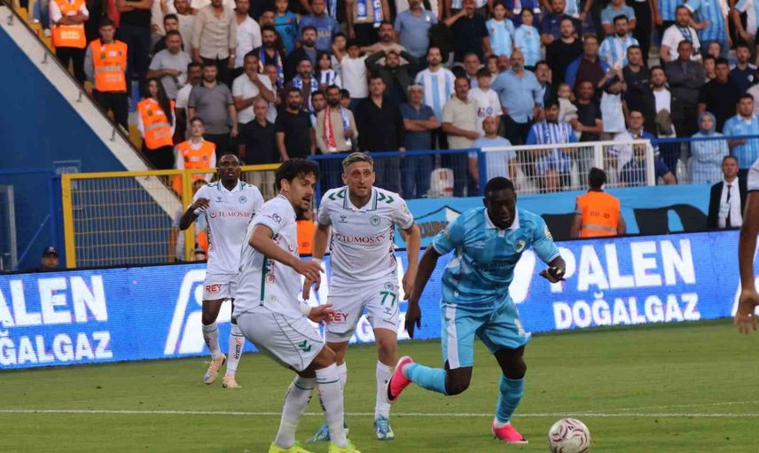 Erzurumspor Kazım Karabekir'de Eren Tozlu'nun golüyle Konyaspor'u 1-0 yendi