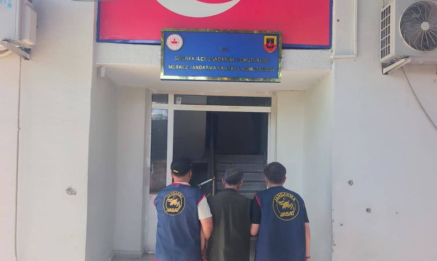 Aranan hükümlü H.K., Siverek'te düzenlenen operasyonda gözaltına alındı