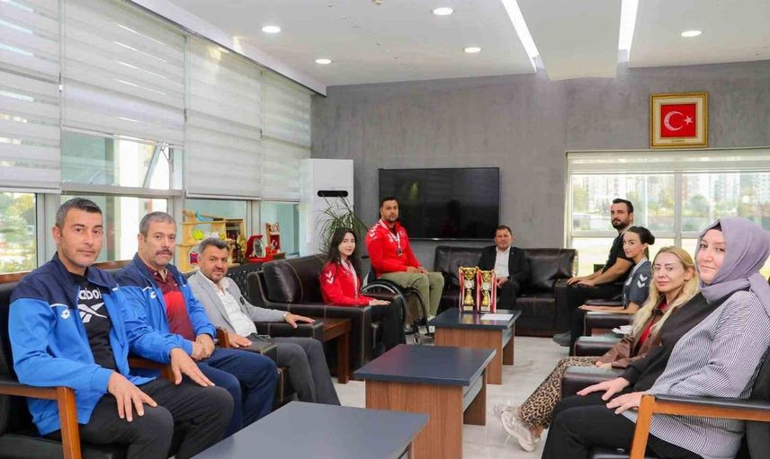 Kayserili atıcılardan Kabakcı'ya başarı ziyareti