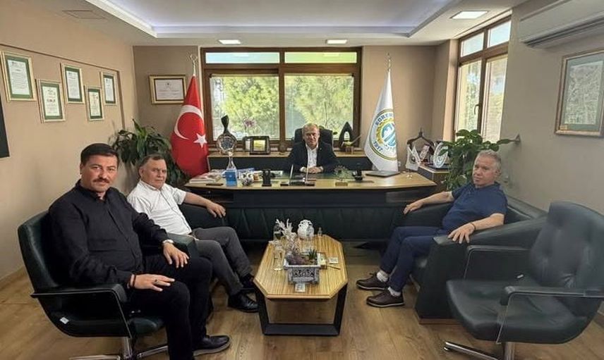 Mehmet Ertaş'tan Edremit Ticaret Odası'na ziyaret ve değerlendirme