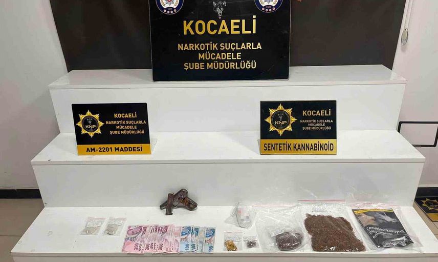 Kocaeli'de sentetik baskını: 264 gram ele geçirildi, 6 kişi tutuklandı