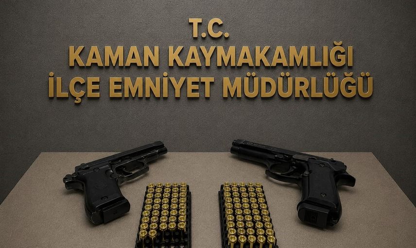 Kırşehir'de geniş çaplı uygulama: ruhsatsız silah ve mühimmat ele geçirildi