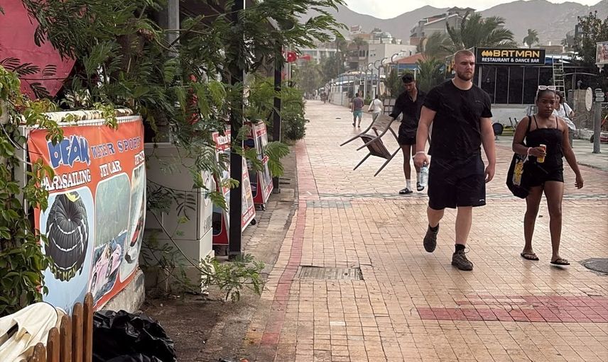 Marmaris’te yağış başladı, yetkililer tedbir çağrısı yaptı