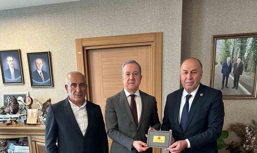 Alaca festivali için genel merkeze çıkarma: başkan arslan'dan Bahçeli'ye davet