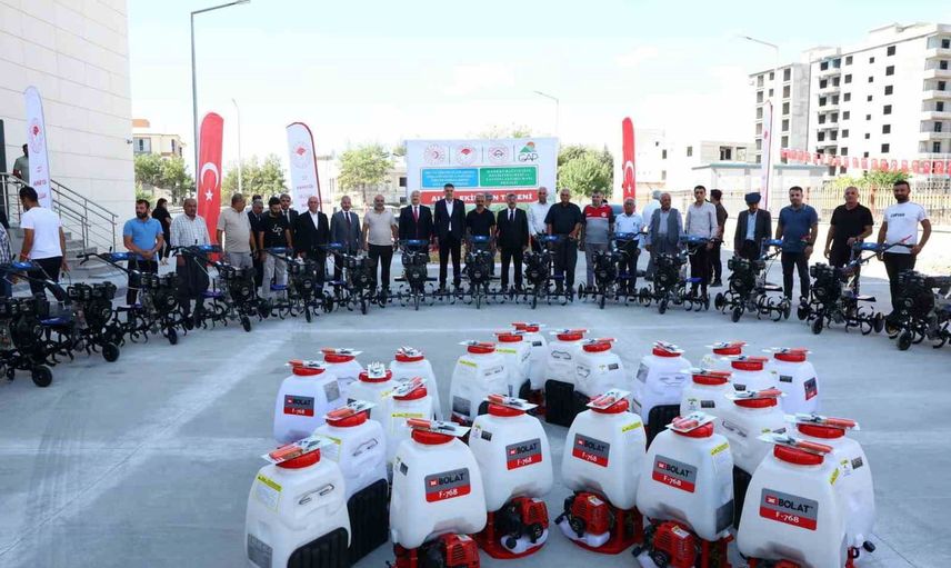 Adıyaman'da çiftçilere teknoloji odaklı ekipman desteğiyle verim hedefleniyor