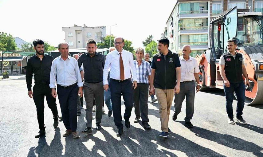 Geçit Geli Mezrası'nda yatırımları yerinde inceledi, kırsala eşit hizmet taahhüdü