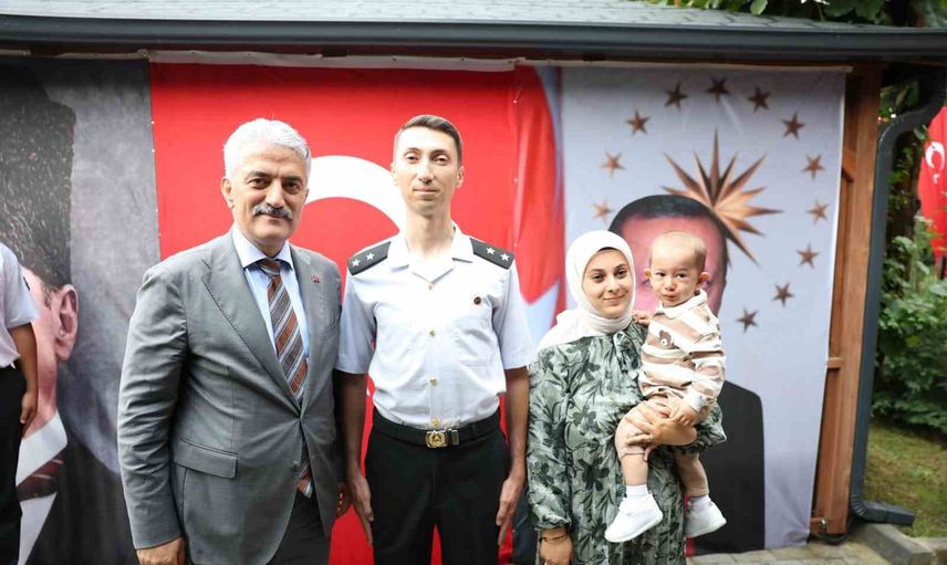 Düzce'de jandarmada terfi heyecanı: 58 personele yeni rütbe