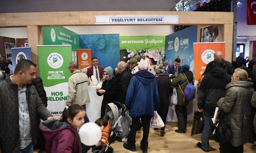 Yeşilyurt'un standı İstanbul'da memleket lezzetlerini ve hasreti buluşturdu