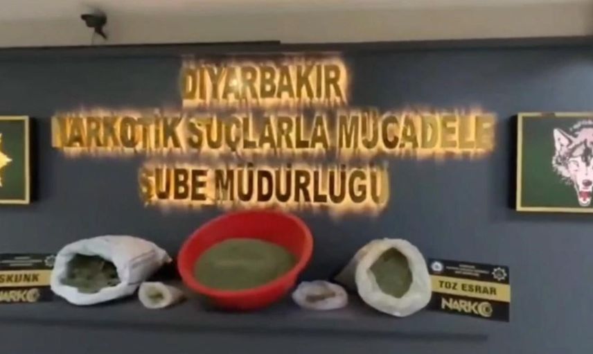 Diyarbakır'da bir ay süren operasyon: uyuşturucu, silah ve 67 tutuklama