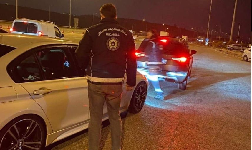 Bursa'da geniş çaplı denetimde 10 düzensiz göçmen yakalandı