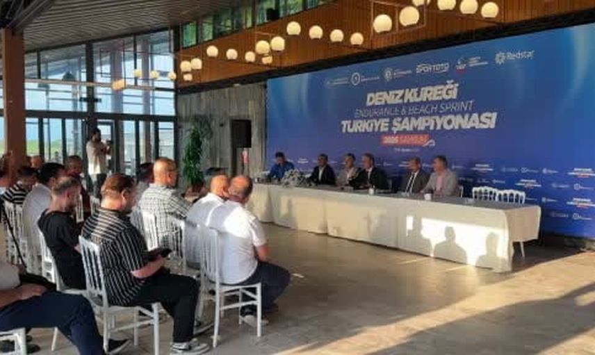 Samsun su sporlarında deniz küreği şampiyonasına ev sahipliği yapıyor