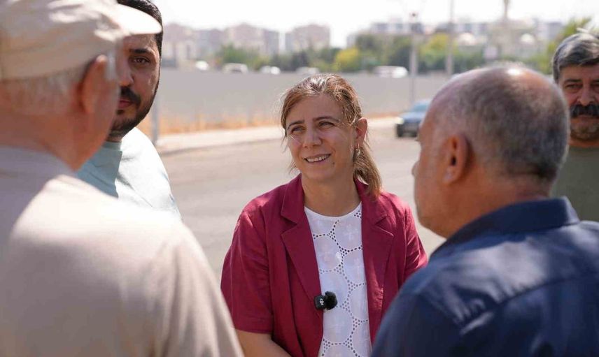 diyarbakır'da üstyapı çalışmaları: talaytepe caddesi'nde sıcak asfalt incelemesi