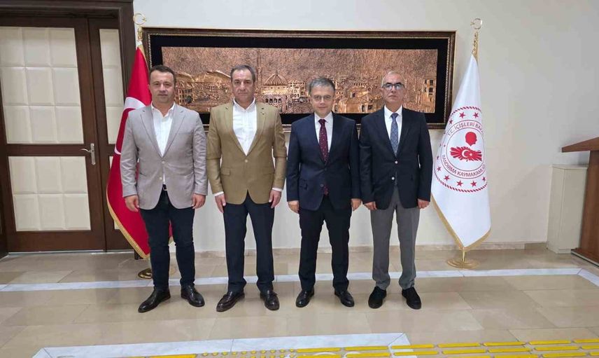 Edincik Marmara Birlik yönetimiyle kaymakamlıkta istişare