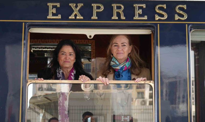 Nostaljik Orient Express Edirne molasıyla İstanbul'a ilerliyor