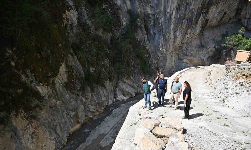 Şeker Kanyonu'nda eşgüdümlü saha çalışmaları turizme katkı hedefliyor