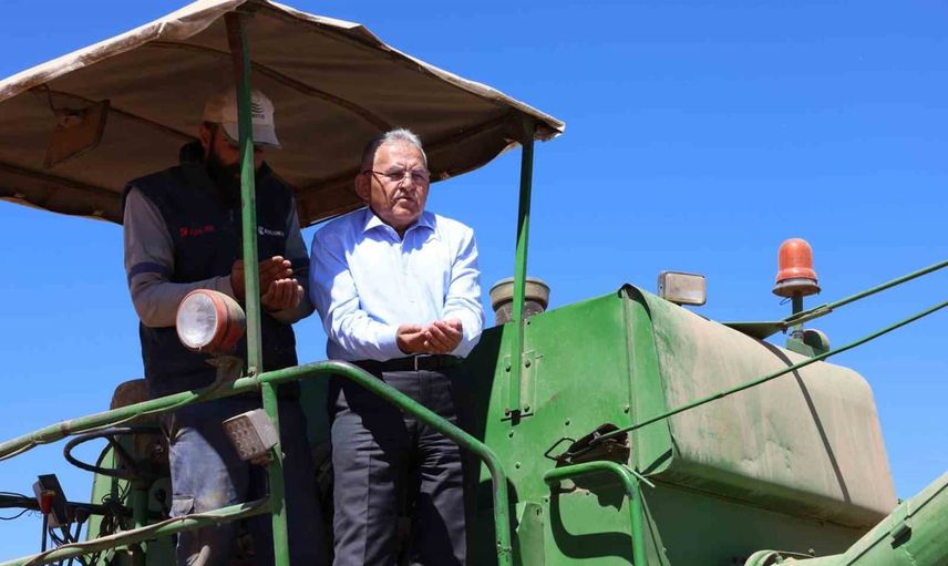 Kırsalda 360 ton tohum desteği hasatta karşılığını verdi