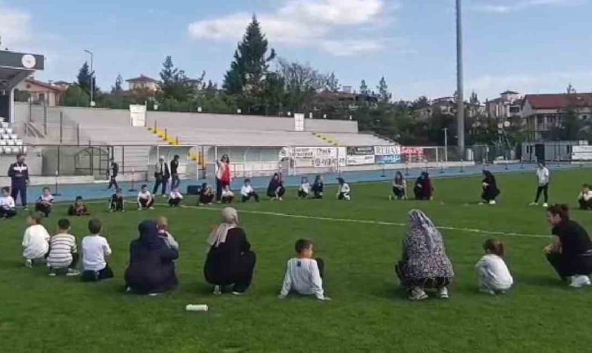 Aileleriyle spor ve oyun günü Safranbolu'da buluştu
